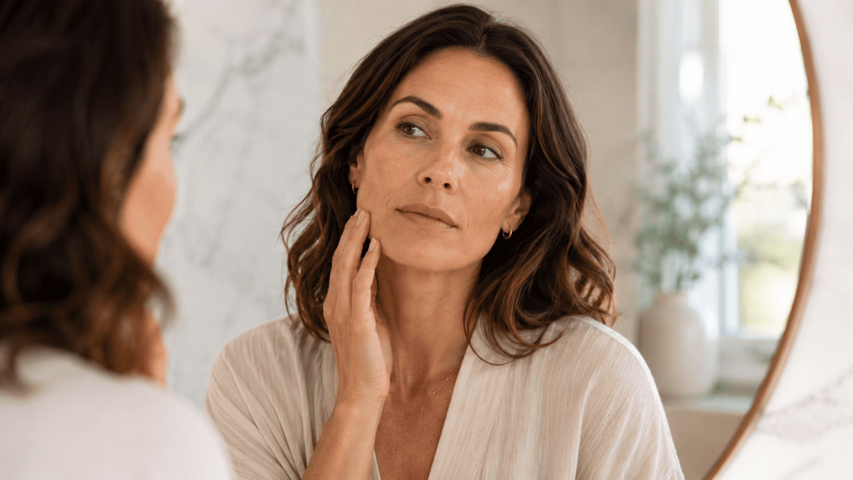 Skin and body changes occur during perimenopause